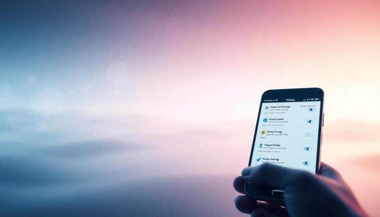 Social media privacy settings