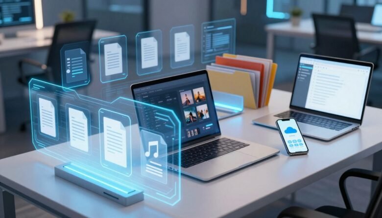 how to organize digital files and folders system